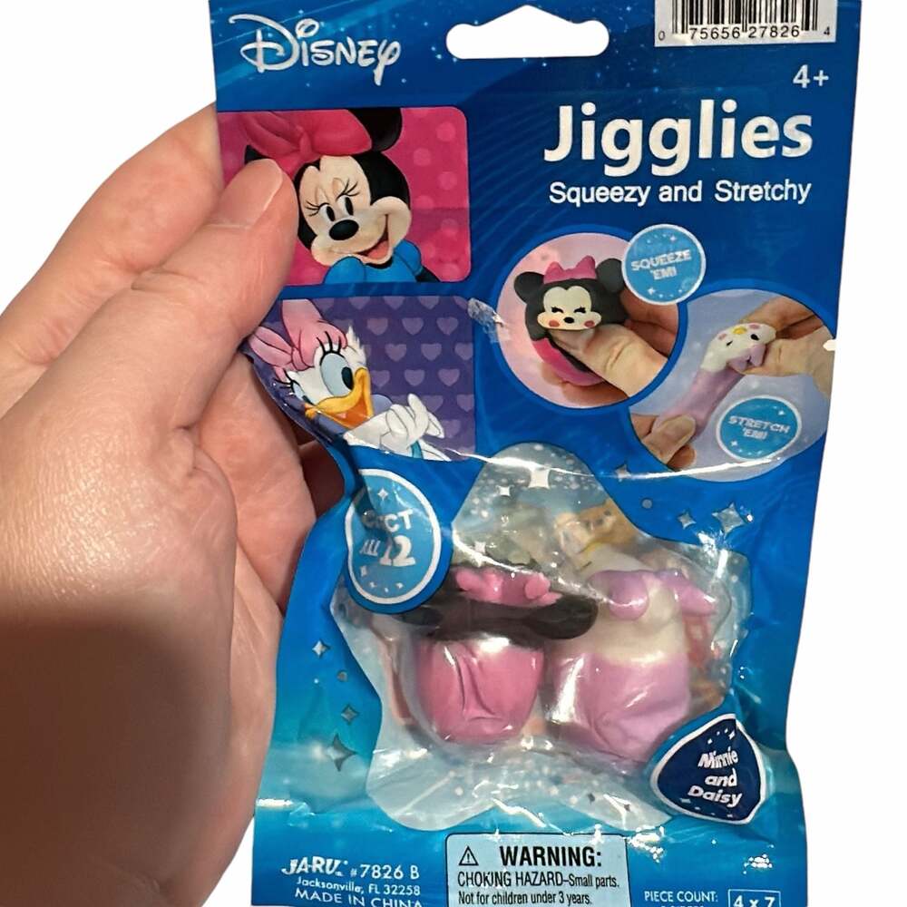 Disney Jigglees Squeezy and Stretchy Minnie & Daisy